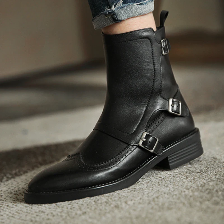 Pirenna™ | Leather Chelsea Boots
