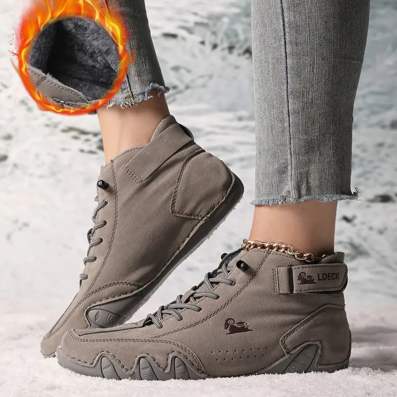 Ldeck | Winter orthopedic shoes lined with fur