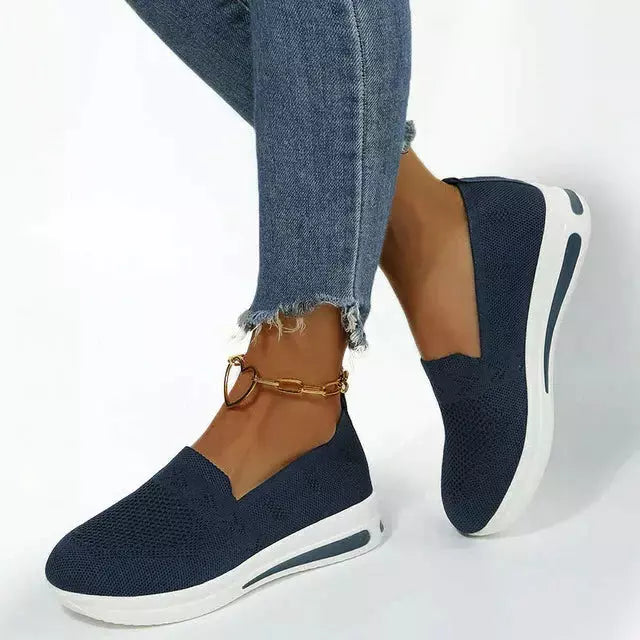 Breathable Flyknit Mesh Shoes