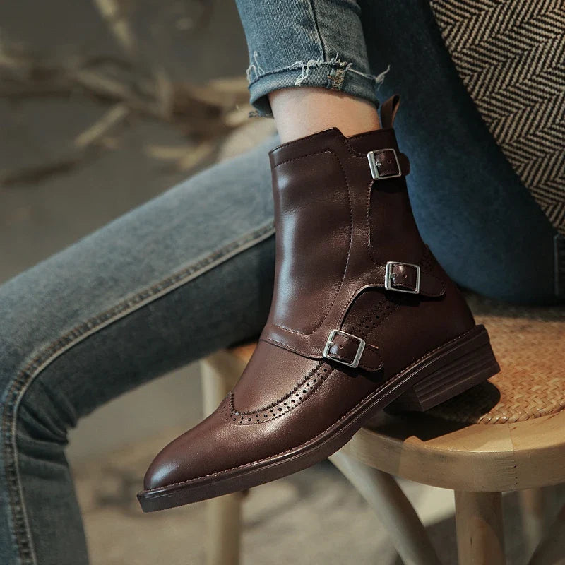 Pirenna™ | Leather Chelsea Boots
