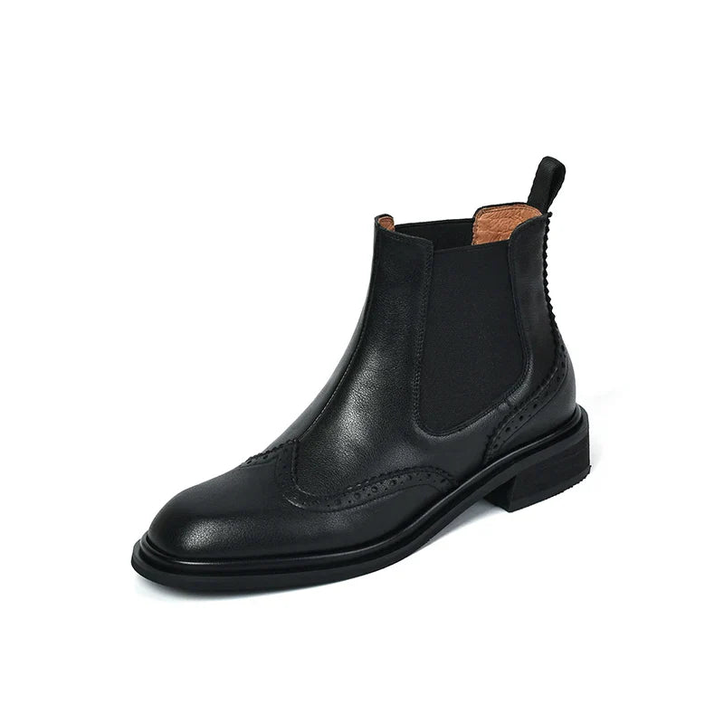 Olivra™ | Leather Chelsea Boots