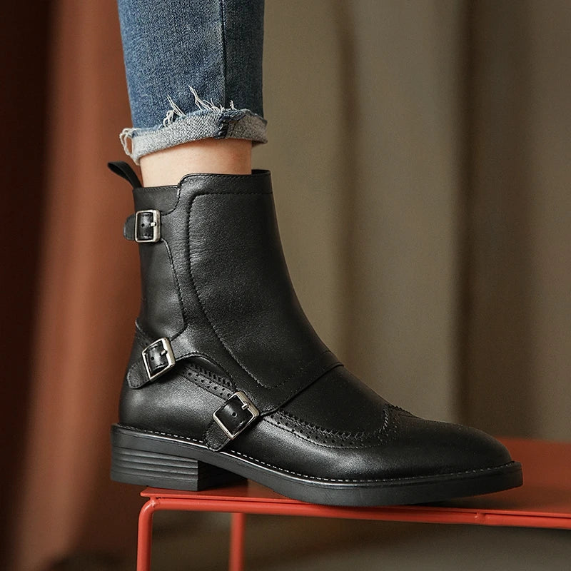 Pirenna™ | Leather Chelsea Boots