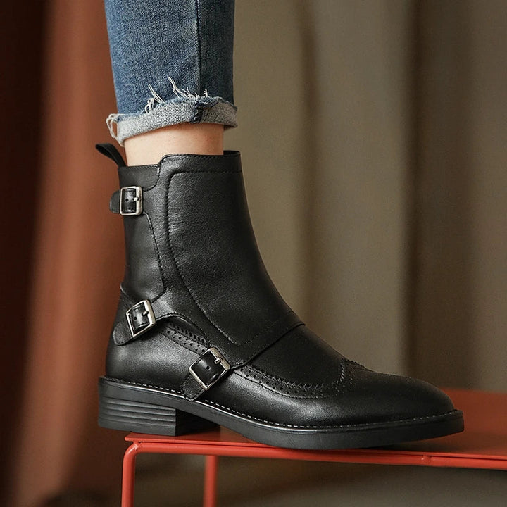 Pirenna™ | Leather Chelsea Boots