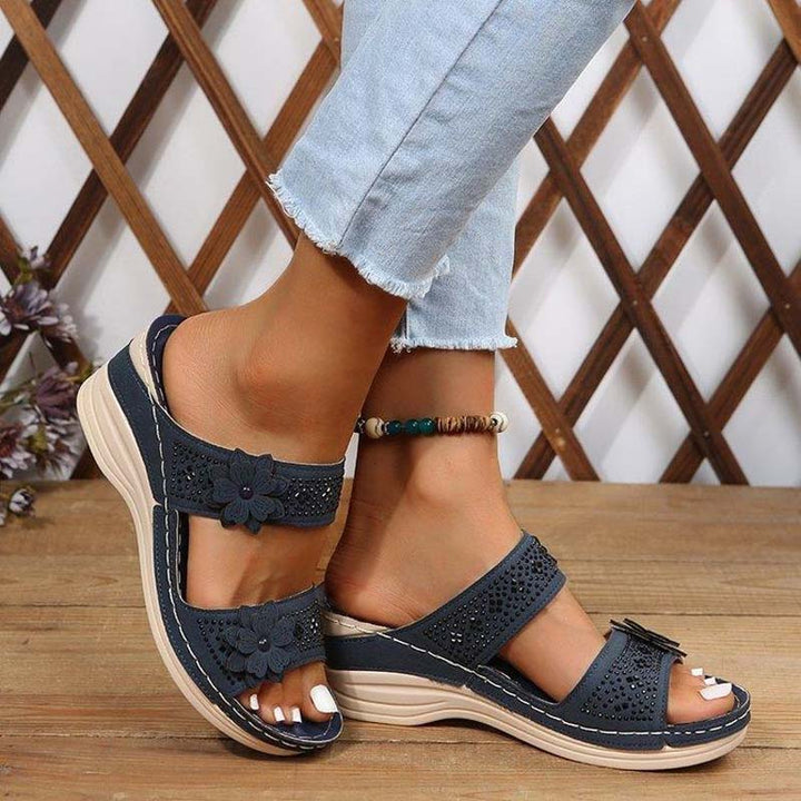 Vintage Wedge Sandals