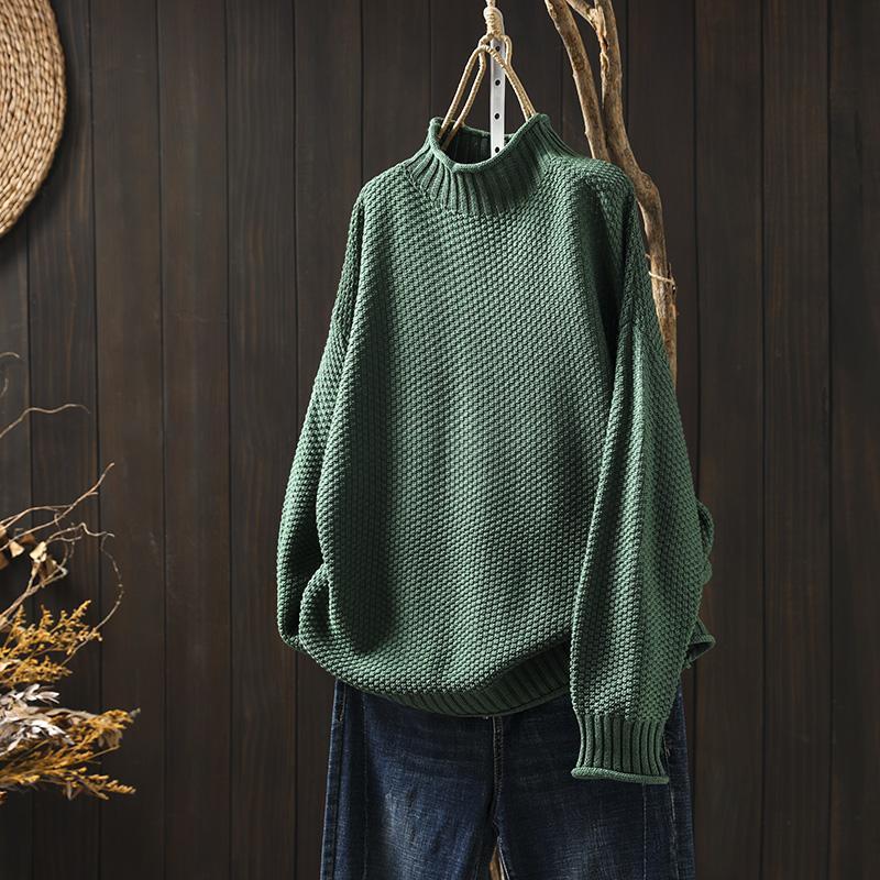 Noa | Trendy boucle knit oversized sweater for a chic and casual style