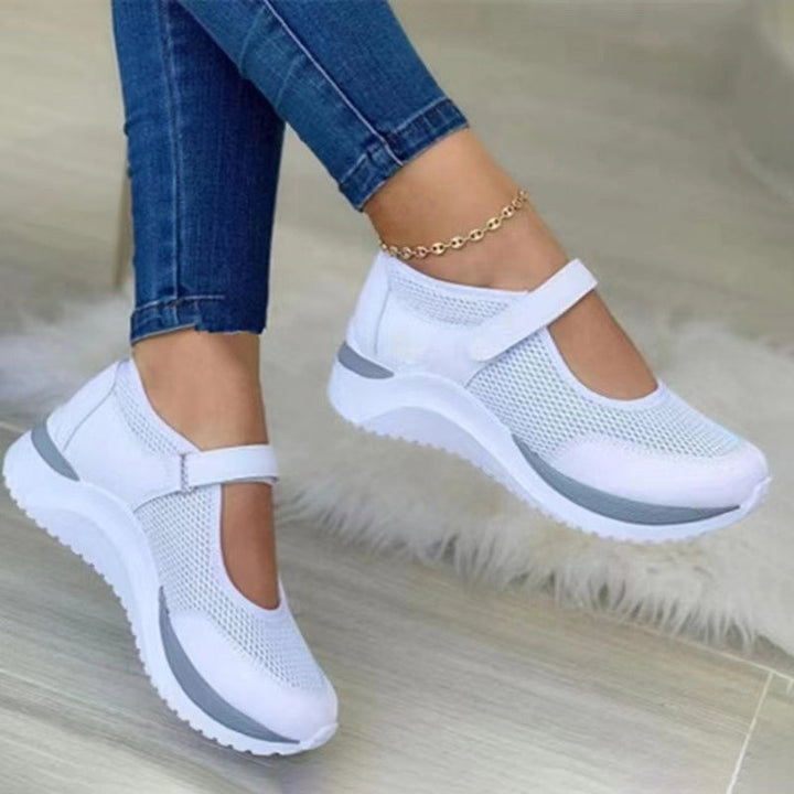 Casual Mesh Platform Sneakers
