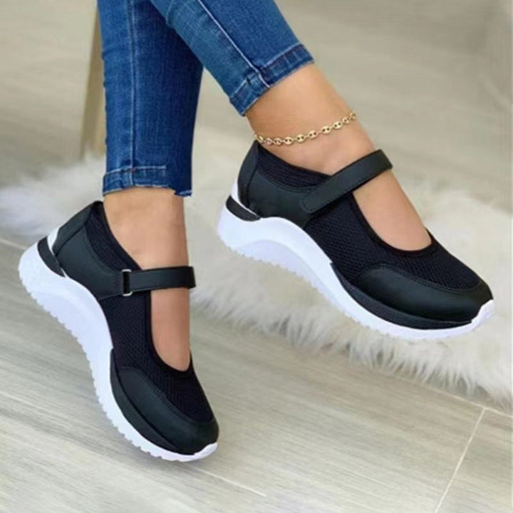 Casual Mesh Platform Sneakers