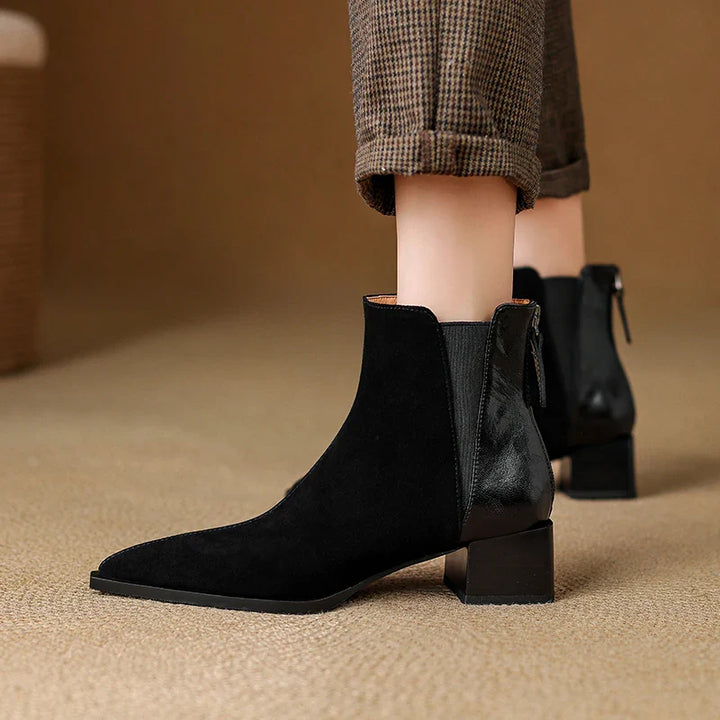 Marvelle™ | Leather Ankle Boots