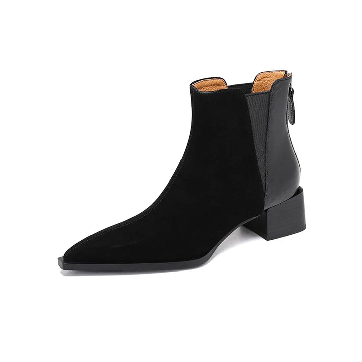 Marvelle™ | Leather Ankle Boots