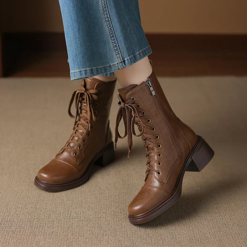 Halisse™ | Genuine Leather Boots