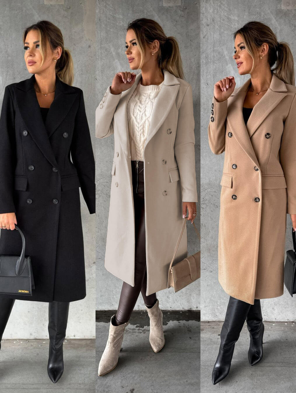 Amy | Reversible Winter Coat