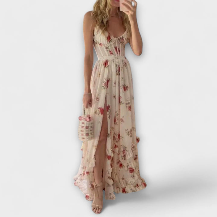 Hazel | Dress with Floral Pattern