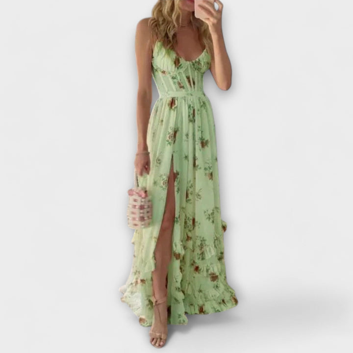 Hazel | Dress with Floral Pattern